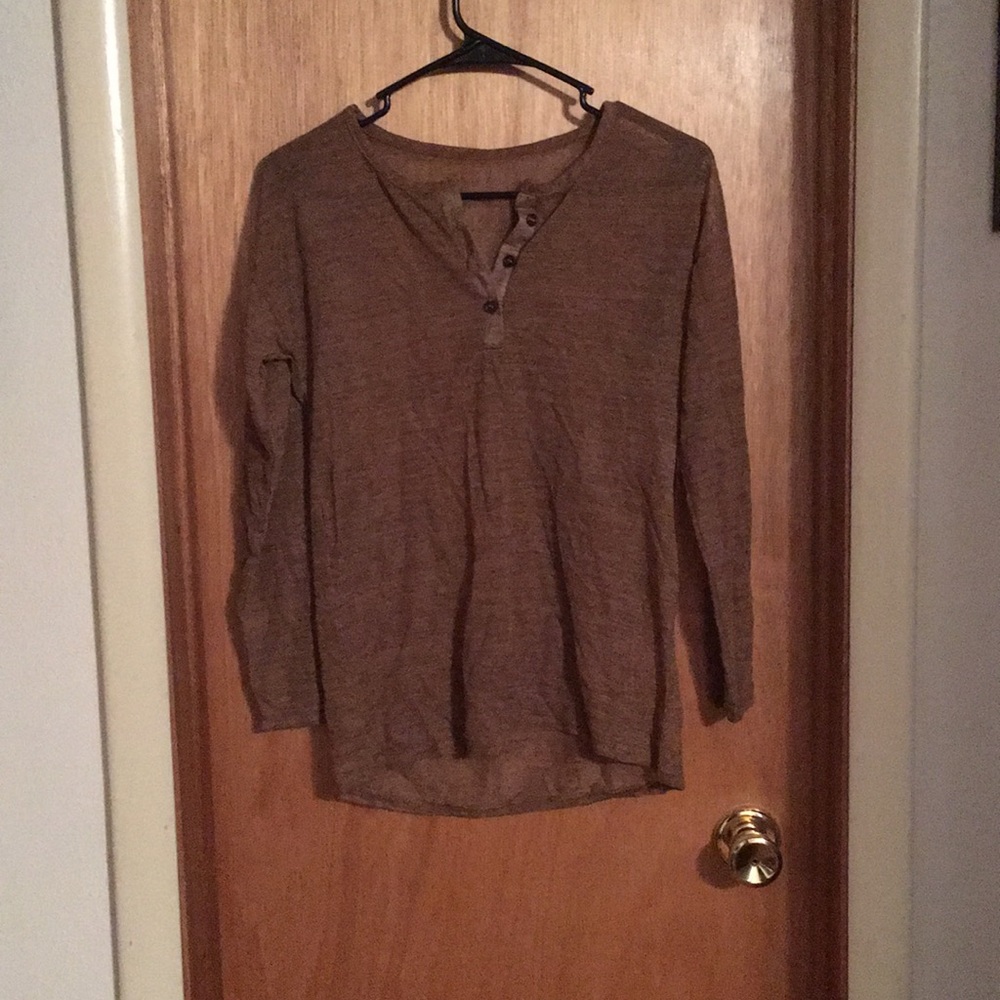 Henley 3/4 sleeve